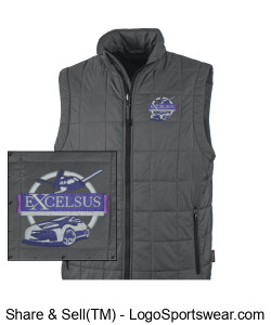 Excelsus Men's Radius Quilted Vest Design Zoom